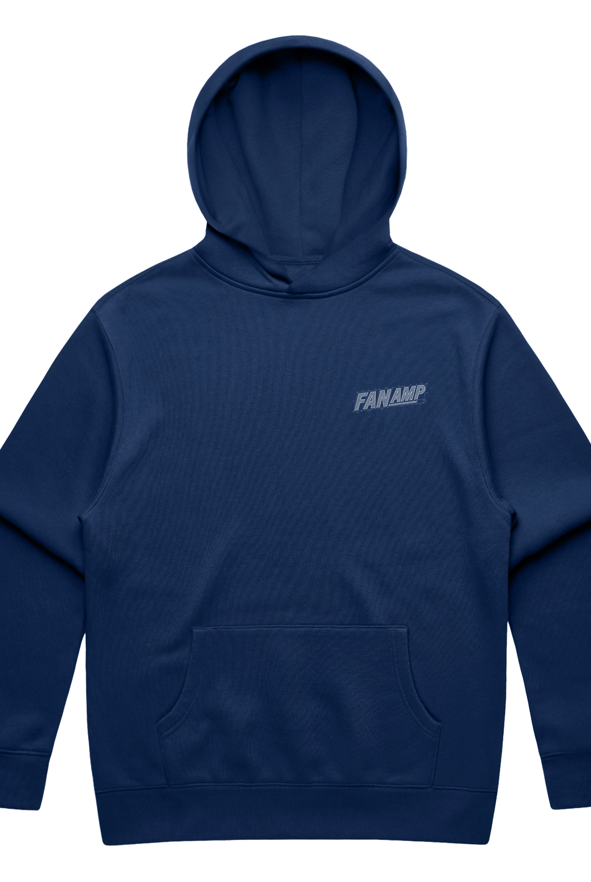 Front of the Safety First Cobalt Hoodie