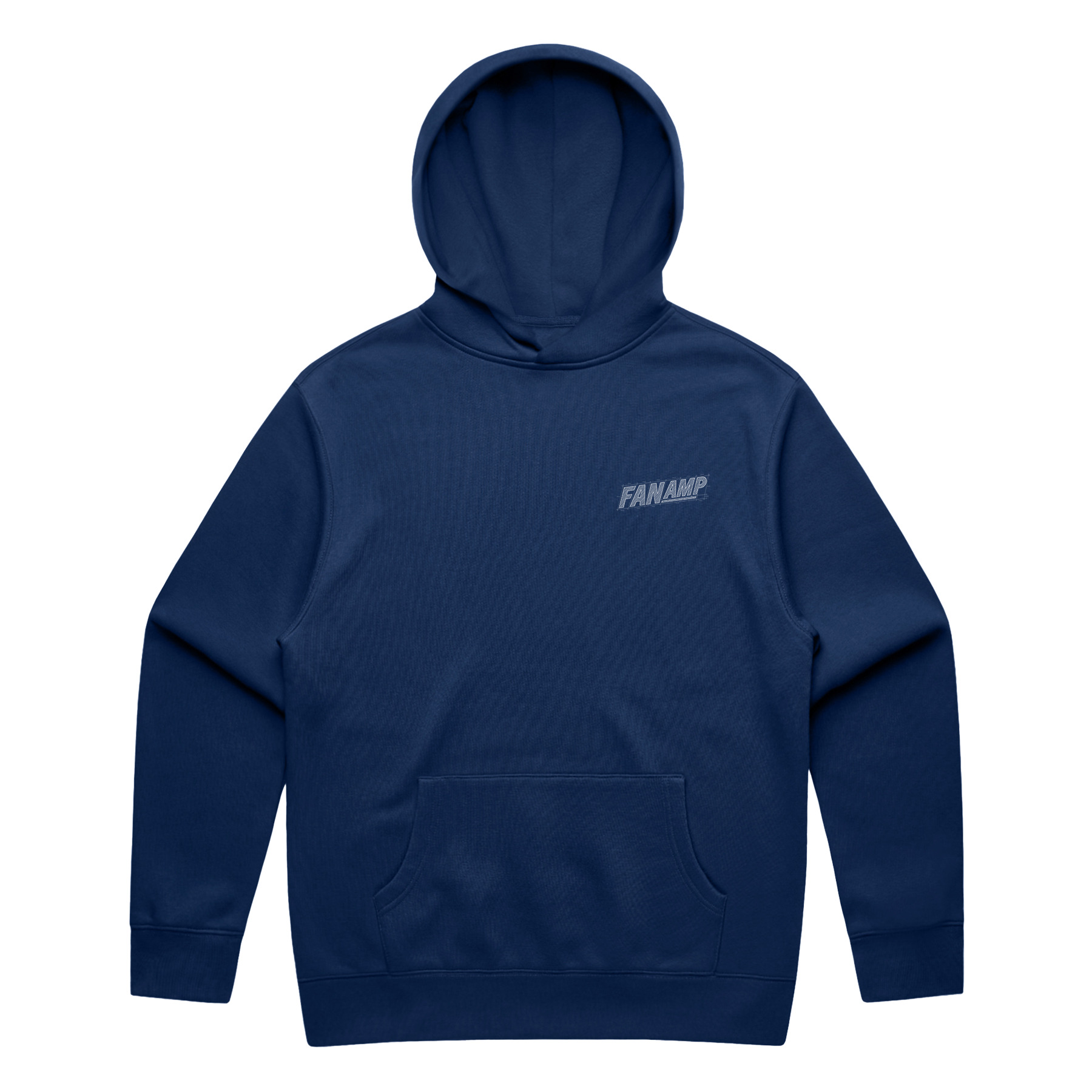 Front of the Safety First Cobalt Hoodie