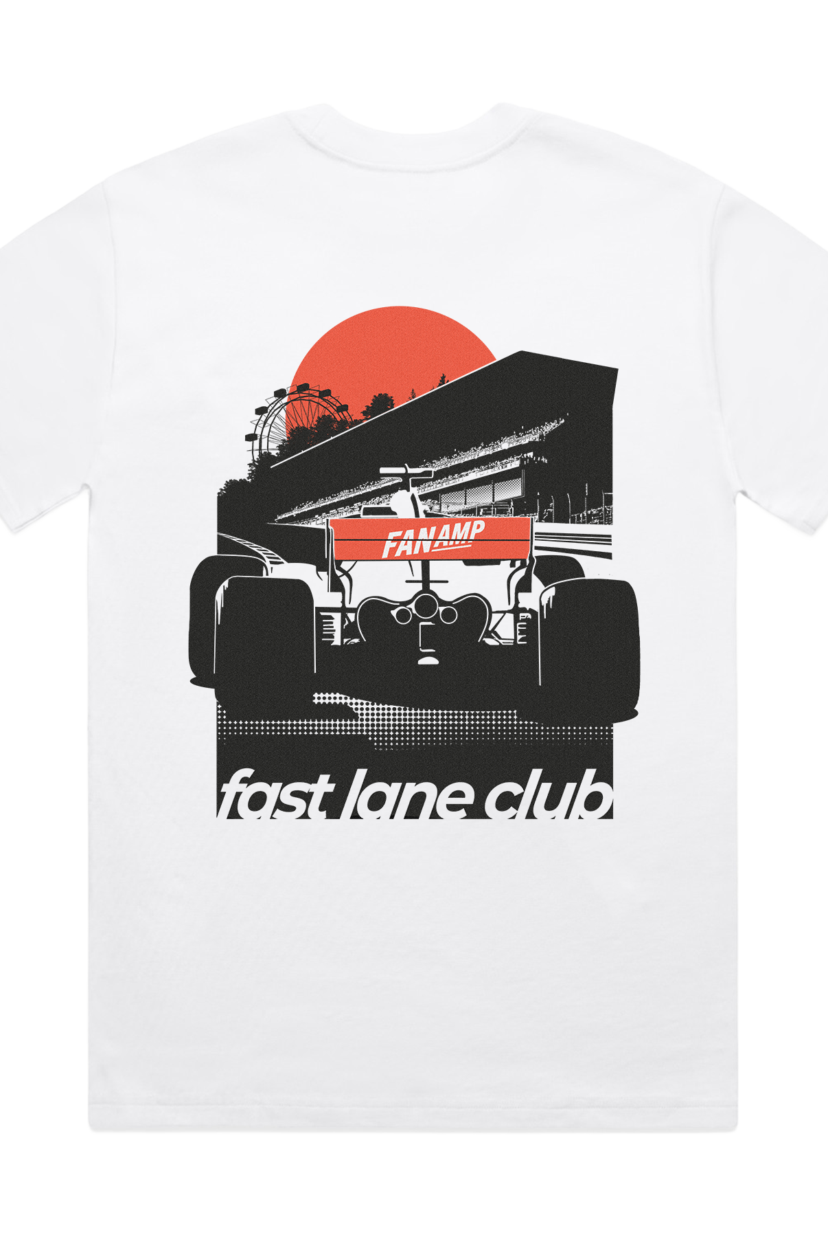 Back of the Make The Pass white T-Shirt