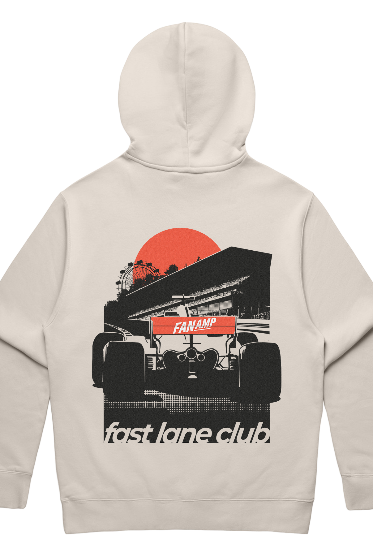 Back of the Make The Pass Bone hoodie