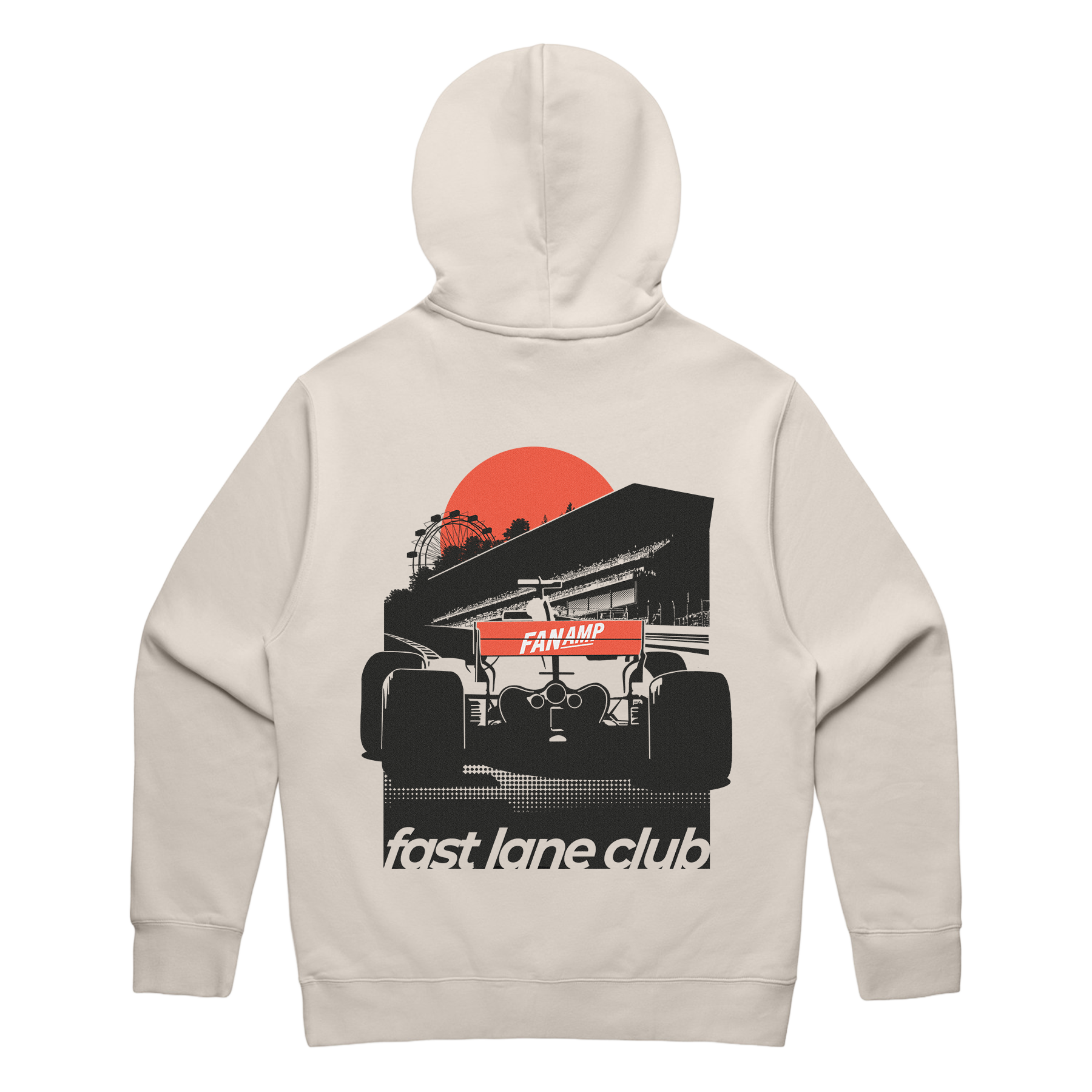 Back of the Make The Pass Bone hoodie