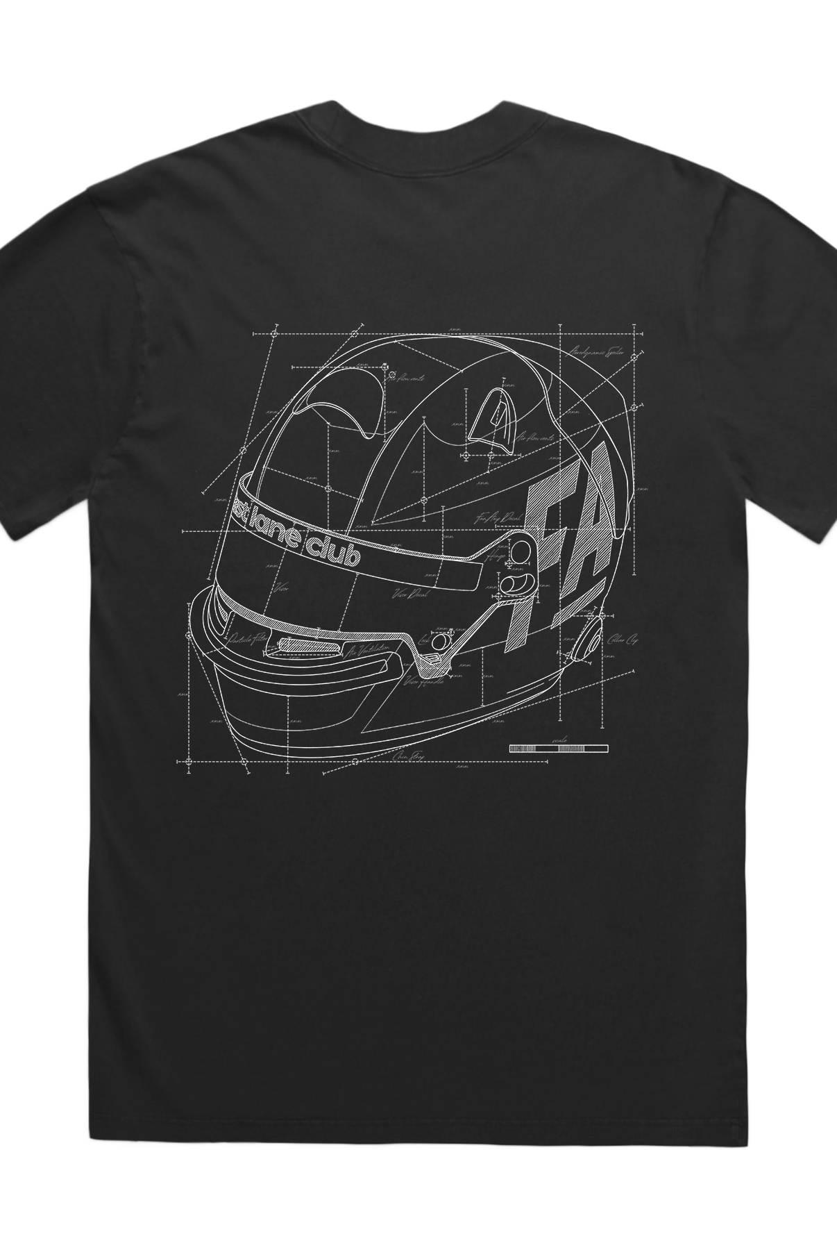 Black of the Safety First Faded Black t-shirt