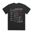 Back of the Fantasy Strategist Faded Coal t-shirt