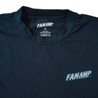 Close up of the tag of the Navy Safety First t-shirt